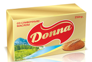 Сливочные маргарины и спреды Donna