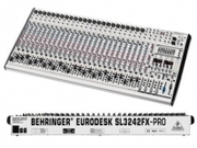 МИКШЕР-ПУЛЬТ BEHRINGER SL3242FX PRO В ОТЛИЧНОМ СОСТОЯНИИ
