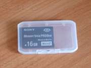 Карта памяти Sony Memory Stick Pro Duo 16Gb