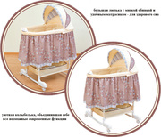 Колыбель Elite Caramel,  Англия. Все товары вы можете посмотреть на нашем сайте http://krovatki-kolyaski.kz 