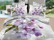 Комплекты постельного белья.Акция,  сатин высокого качества. 3D
