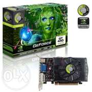 GeForce GT440,  2Gb,  DDR3 1066 128 bit.