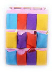 Органайзер настенный разноцветный 12 карманов 46235