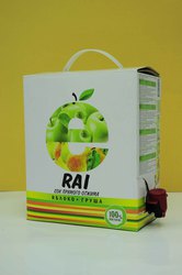 Яблочный сок прямого отжима. Кыргызстан. Bag-in-box,  3 л.