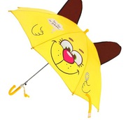 Зонт детский Песик топает по лужам с ушками 46339