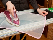 Сетка для глажки хозяюшка для защиты деликатных вещей 43110. 