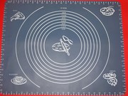 Силиконовый коврик большой для раскатки теста 43067