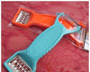 Овощечистка+терка 2 в 1 43017