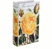 Ключница книжка Желтая роза 46365