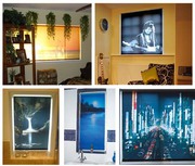 Фотопечать на ролл шторах