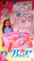 Кроватка детская с пупсом Baby 46427 