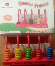 Счеты детские деревянные перекидные 46429