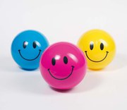 Мячик детский маленький смайлик 5, 5см 46459 