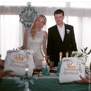 Именные махровые халаты.