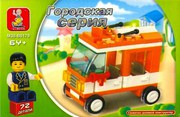 Конструктор SLкUBAN  Строительная техника Городская серия 46548