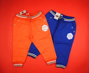 Штанишки для мальчика синие плотные спортивные 453