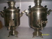 Самовары латунные на дровах, производство СССР 1978-1986 г.в., новые