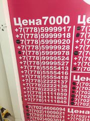 VIP номера в ассортименте тт Люмир