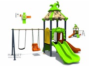 Игровой детский комплекс горка Джунгли