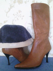 Новые натуральные зимние сапоги