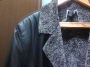 Кожаное пальто