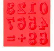 Силиконовая форма молд для творчества Цифры 8*8 код 46822 