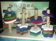 Деревянная игрушка фигурки на стойке 46840