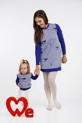 Одежда в стиле Family look для всей семьи. На праздники, фотосессии, с