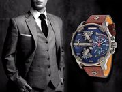 + Подарок!!! Брутальные мужские часы Diesel Brave