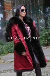 Пошив парок, шуб, жилетов с аукционного меха Saga Furs песец, лиса, норка