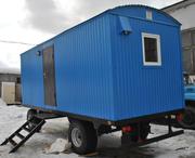 Вагон-дом на прицеп-шасси для проживания