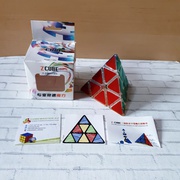 Скоростная головоломка пирамидка Z-cube Transparent 