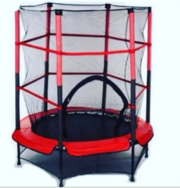 Детский батут с сеткой