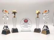 Статуэтки из горного хрусталя