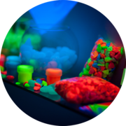 Светящаяся краска для рисования и Hand made от фирмы Acmelight