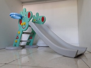 Детская игровая горка Свинка Пеппа с корзиной и рогом/Свинка Пэппа