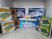 Настольные игры - хоккей,  футбол,  баскетбол/ Производство Россия/