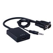 Адаптер ViTi VHD (VGA на HDMI,  с аудио)